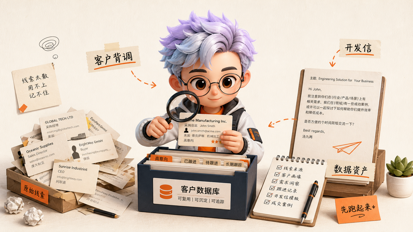 主动开发课现场要跑的几件事