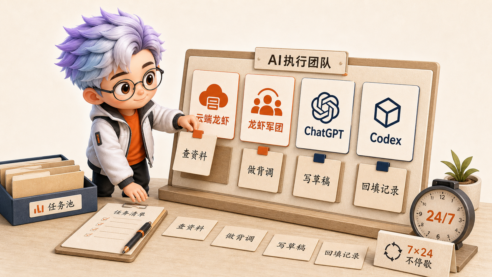 AI 执行团队分工