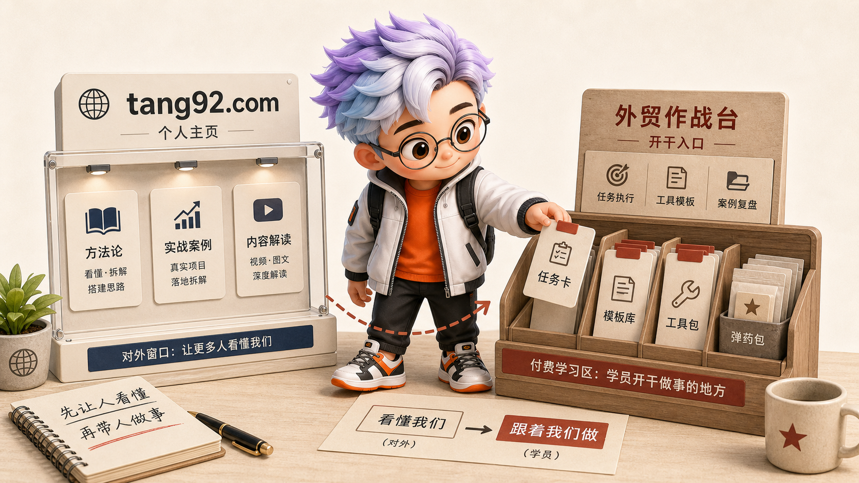 个人主页和外贸作战台